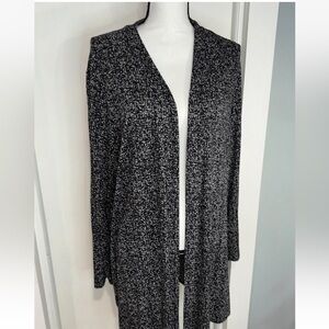 J. Jill Wearever Open Front Cardigan Sweater Size 2X Rayon Spandex